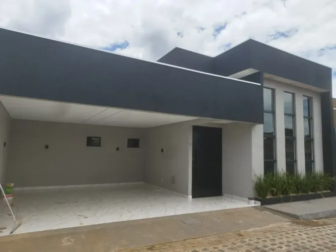 Linda cs alto padrão com 3 qts ac financ ST 5 Águas Lindas