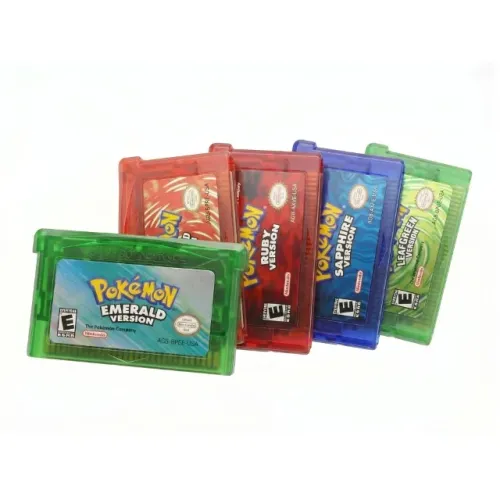 Coleção Completa Jogos Pokémon Para Game Boy Advance