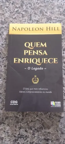 LIVRO: QUEM PENSA ENRIQUECE - O LEGADO
