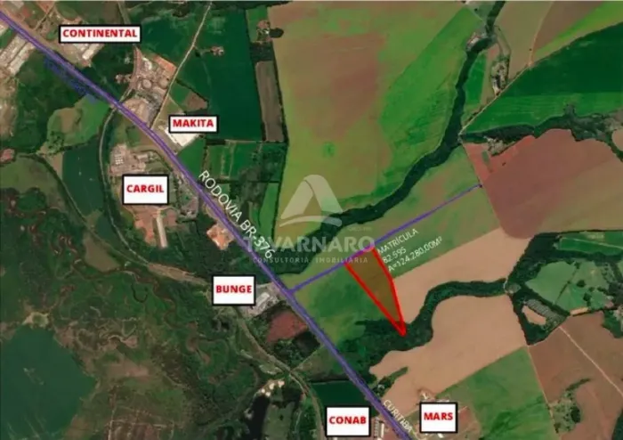 Área para venda no Distrito Industrial de Ponta Grossa/PR