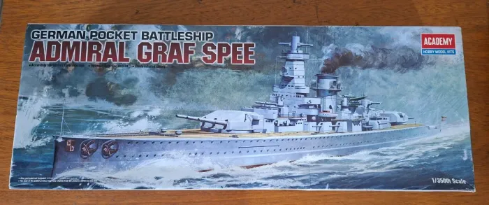 German Pocket Battleship Admiral Graf Spee 14103 Academy 1:350 - Novo