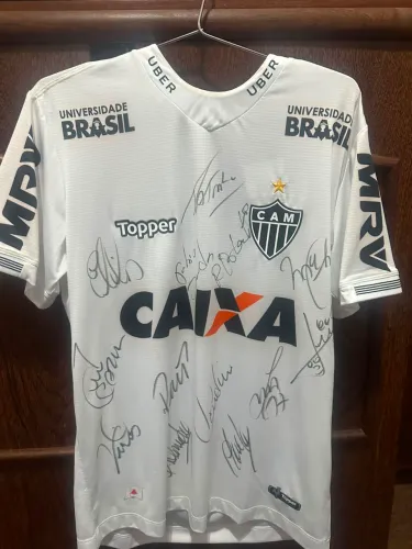 Camisa Autografada Do Atlético MG 2018 - Nova na Etiqueta