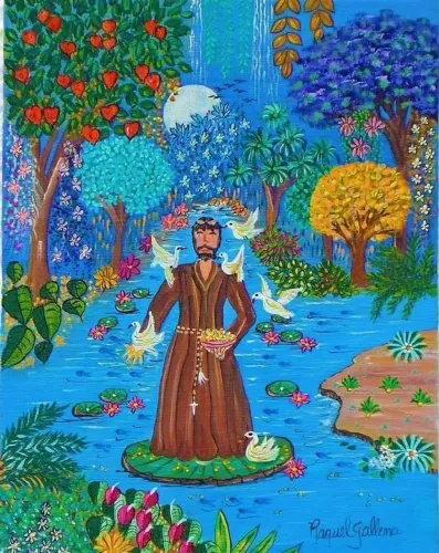 Raquel gallena artista naif 