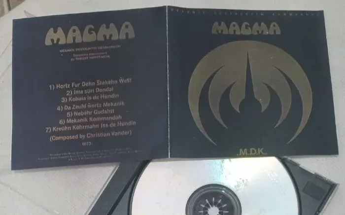 cd magma Mekanik Destruktiw Kommandoh 1973 raridade usado ótimo