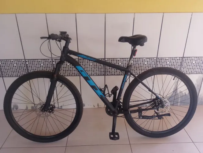 Bicicleta aro 29 GTI com 1 ano de uso apenas