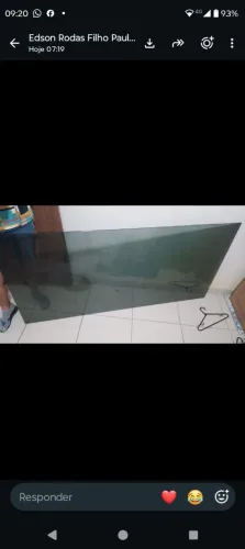 Vidro Temperado Fume de mesa