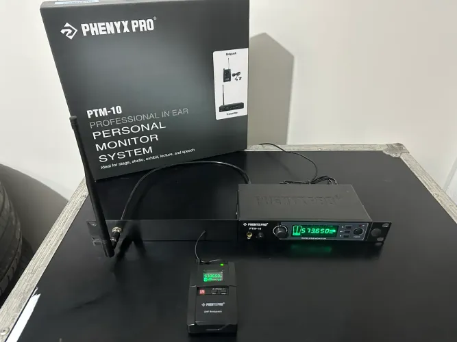 Sistema monitor in ear Phenyx pro PTM-10
