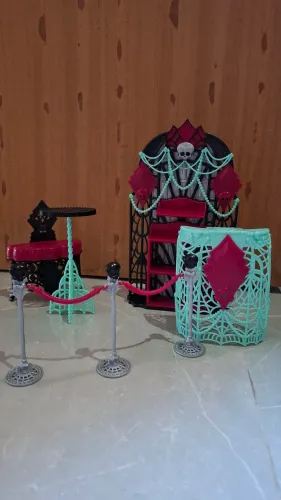 Playset Monster High Luz Câmera Ação 