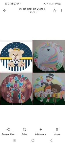 Painel de Decoração de Festa