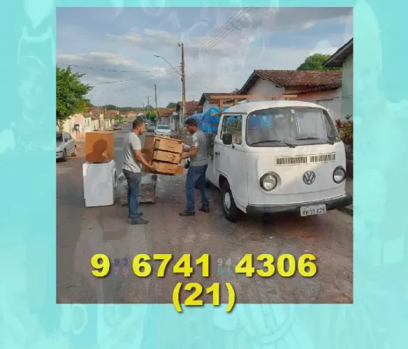 MUDANÇA EM BANGU-REALENGO-PADRE MIGUEL-CAMPO GRANDE-DEODORO (21) 9/6741|4306