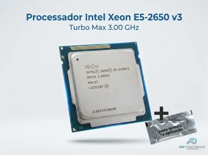 Processador Intel Xeon E5 2650 V3 2,3 GHz 10 Cores / 20 Threads