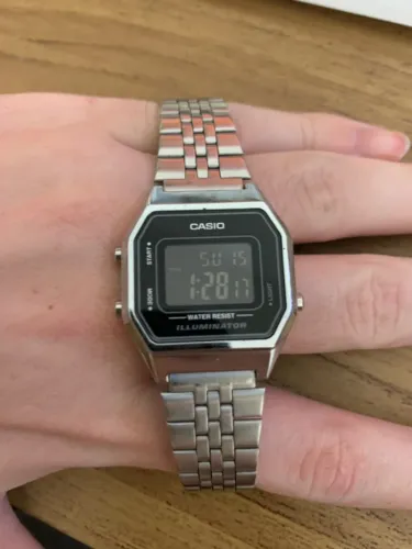 Relógio Casio Vintage La680W - Prata