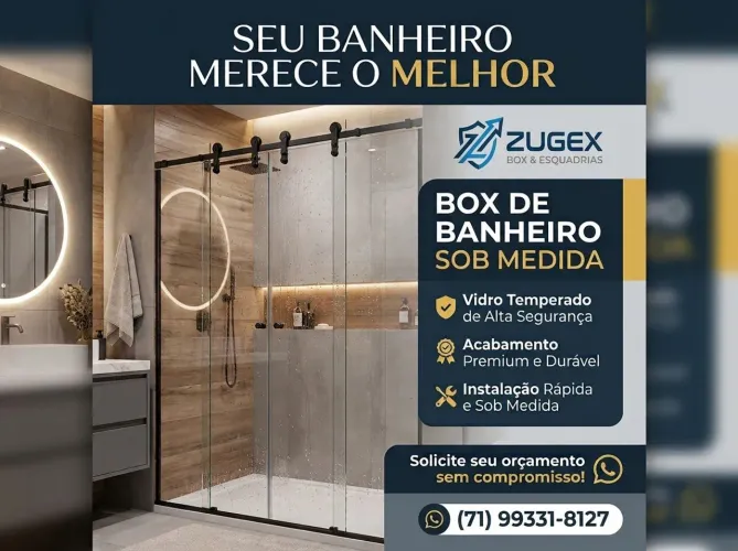 Box de banheiro.