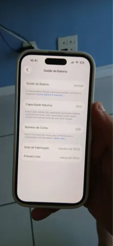 Vendo ou troco iPhone 15 128gb