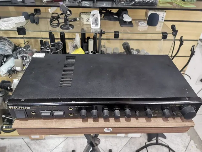 Amplificador Unic Ac-800 100 Watts Funcionando 100% !!