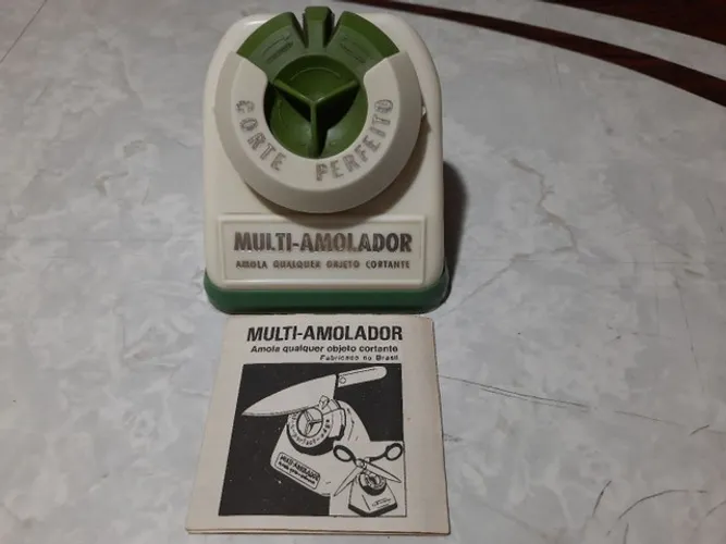 Multi - Amolador Corte Perfeito para facas e tesouras . K-Tel de Brasil Ltda. Antigo.  