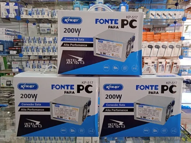 Fonte  para pc ATX 200w/ fonte de alimentação para computador atacado e varejo
