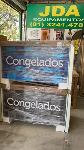 Ilha dupla ação 503 litros - freezer - supemercado , mercadinho e padaria-  promoção