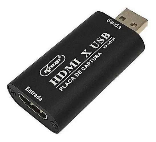 Placa de Captura Hdmi X UBS kp-ad101 Knup 4k