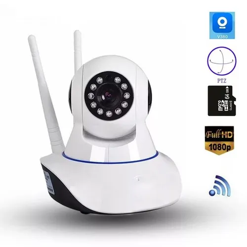Câmera Dome IP via Wi-Fi 360°
