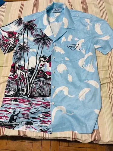 Camisa Prada coqueiros