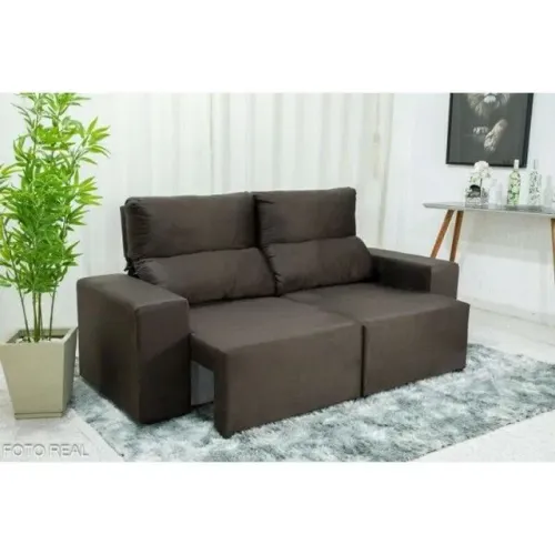 SOFÁ RETRÁTIL RECLINÁVEL BRENDA DECOR OFERTA ?!! RU384