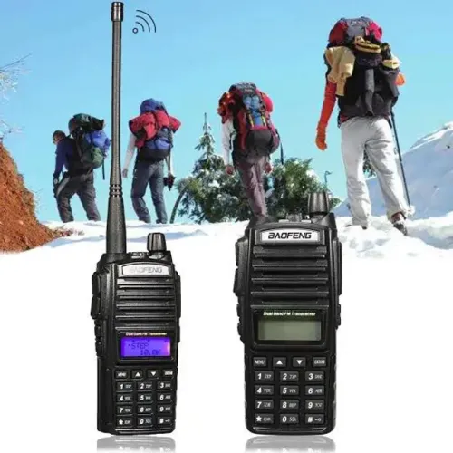 Rádio Ht Comunicador Baofeng Dual Band Uv-82 Rádio Fm