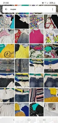 Lote de roupas diversas do tamanho 38 até 44