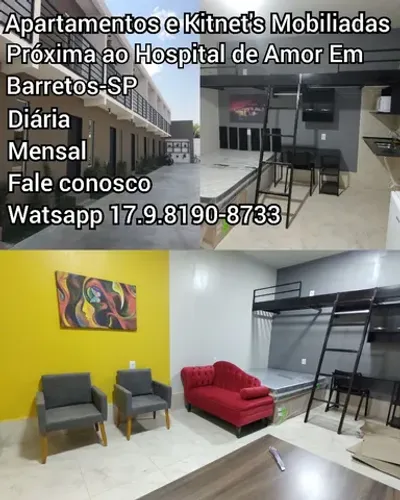 Apartamentos e Kitnet's Próx.Hospital Amor leia a descrição