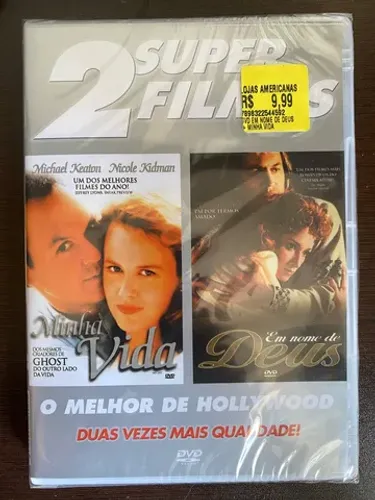 DVD Minha Vida e Em Nome de Deus