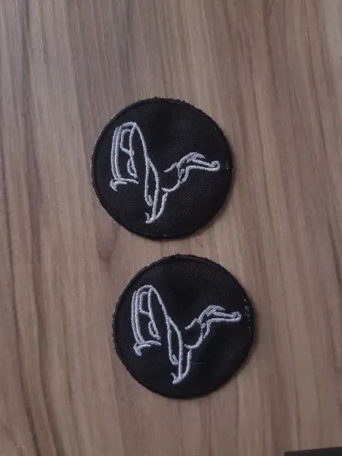 Tags aplique bordado 