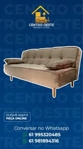 Sofá cama Rui novo a pronta entrega