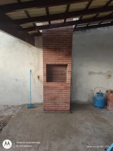Churrasqueira modelo predial para você revestir 