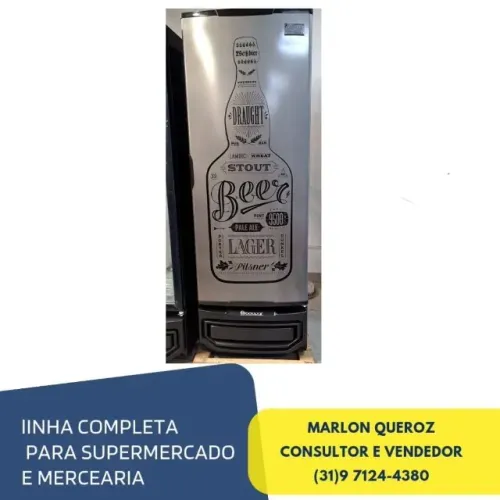 Cervejeira Gelopar Inox 6 Caixas