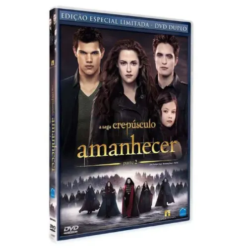 Dvd filme Amanhecer Parte 2 (duplo)