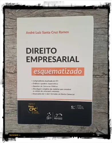 Livro: Direito empresarial - Esquematizado - 6 edição