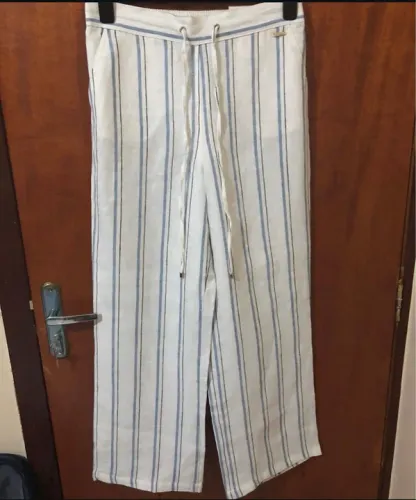 Calça de linho feminina 38/40