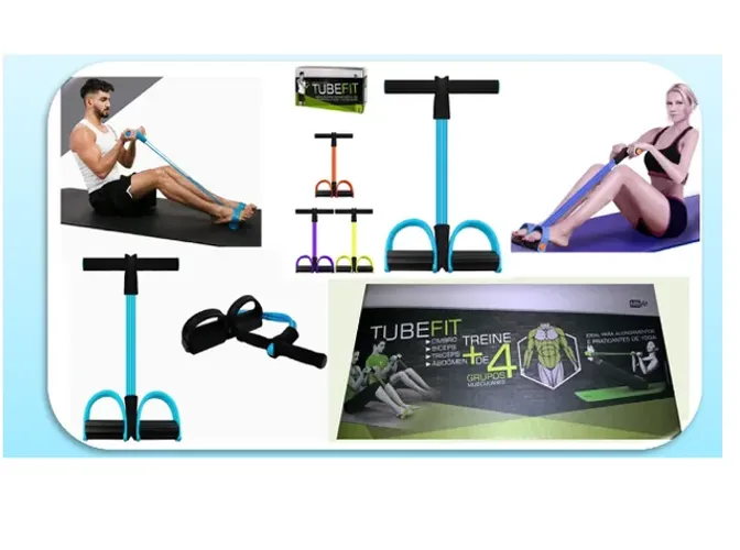 Tubfit Extensor Flexível com Pegadores e Encosto de Pés Macios