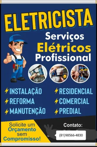 ELETRICISTA de alta, média e baixa tensão.