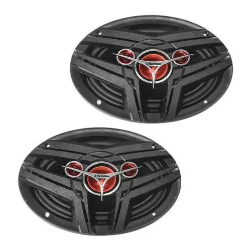 Alto-falante Quadriaxial 6x9" 100w Rms 4 Ohms Com Tela