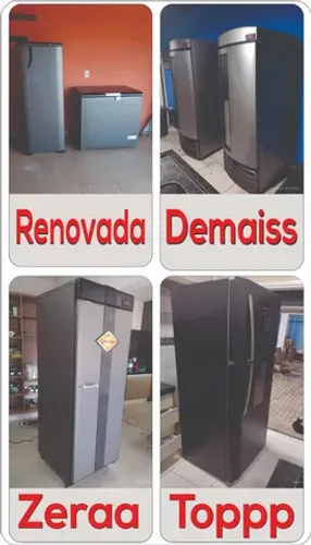 Envelopamento de Geladeira e Outros