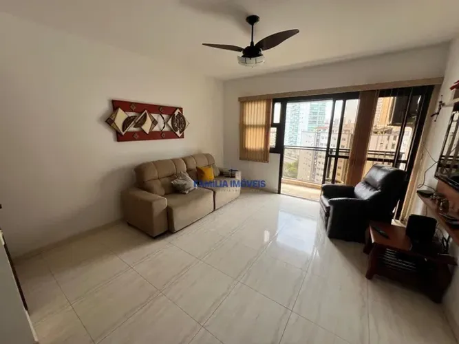 Cobertura para alugar 4 quartos 2 suites 3 vagas Pompéia Santos SP