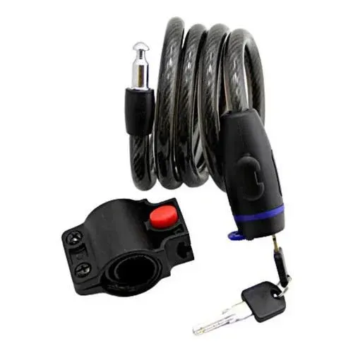 corrente cadeado trava bicicleta bike moto estepe 120cm 12mm try-6079