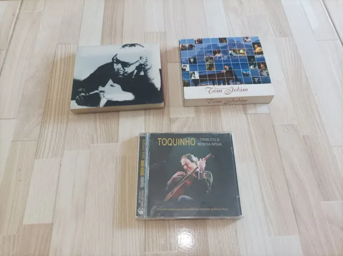 CDs de Tom Jobim e Toquinho