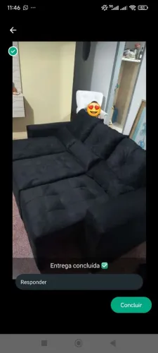 Sofá 2 metros retrátil bologna