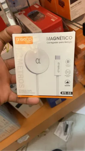 Carregador Magnético para Relógio Alpha Gold BTE-55