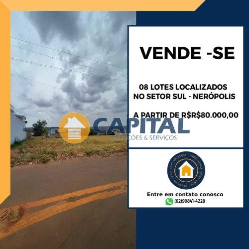 Lote 360m² à venda em Setor Sul, Nerópolis - Residencial/Comercial