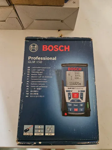 Trena A Laser Bosch Lacrada GLM 150