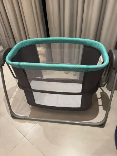 berço balanço mastela techno bluetooth