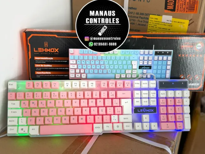 Teclado USB Gamer Lehmox